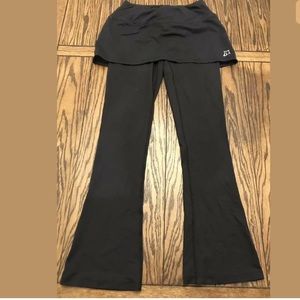 SKIRT SPORTS CONVERT TO SKIRT Gray Black Medium